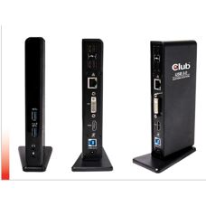 CLUB3D - SenseVision USB 3.2 Gen1 - Dual Display - Dock
