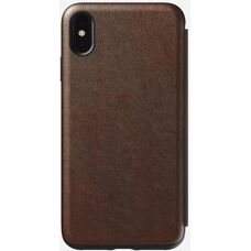 Husă Nomad Rugged Tri-Folio din Piele pentru iPhone - Carcasa