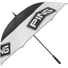 Ping 68" Tour Double Canopy Umbrella - White/Black