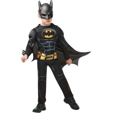 Strój Batman dla dzieci - Czarny & Logo - Strój