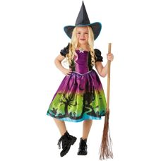 Rubies Ombre Witch Costume Small - Halloween Dress for Kids