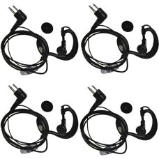 Boucle d'oreille externe Hqrp 2 broches - Casque radio - Publicité