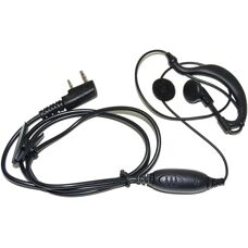HQRP - G Forme 2 - 2 broches - Microphone - Headset - Publicité