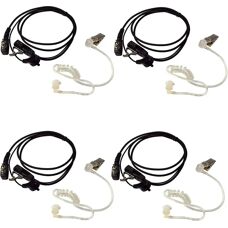 Hqrp Model - Hands Free Headset with Acoustic Tube - Icom Compatibility
