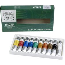 Winsor & Newton Winton Olieverf Set - 10 x 21ml tubes