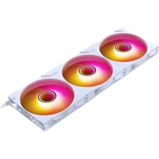 Kit de 3 ventoinhas PWM 140mm Phanteks M25 Gen2 - Branco