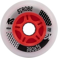 K2 Strobe Inline Skates Räder - 90mm, Weiß, 2er Pack