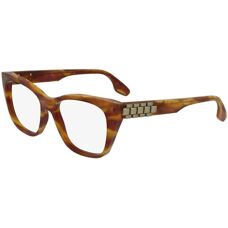 Victoria Beckham VB2662 Blondo a strisce Havana - Rámy