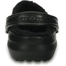 Crocs Classic Fuzz Lined Clog - negru/negru
