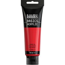 Liquitex Basics Acrylfarbe 118ml - Primärrot - Acrylfarbe