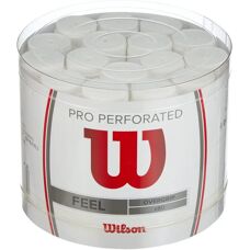Overgrip Wilson Pro Perforado - Branco - Tênis & Padel