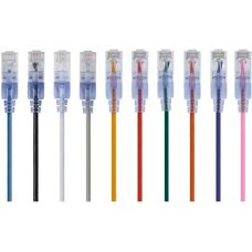 Cable de red Monoprice 29479 Multicolor - 2.13m Cat6a U/UTP