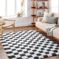 Surya WILLA Shaggy Teppich - 160x220cm - Innenbereich