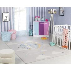 Surya - Kinderteppich mit bunten Ballons - Indoor-Teppich