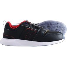 Toms Marvel Arroyo Zwart Lederen Trainers - UK 8