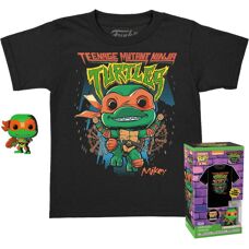 Funko Michelangelo TMNT Kids T-Shirt & Pocket Pop! - Unisex