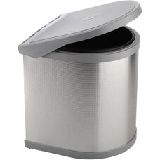 Elletipi PPI607-1ALL Afvalcontainer - Aluminium, Grijs