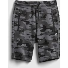 Gapfit Fit Tech Shorts - Pantaloni scurți de bumbac cu model camuflaj pentru copii