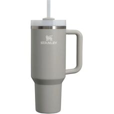 Stanley Quencher H2.O FlowState Becher - 1.18L Edelstahl Asche