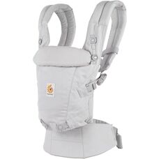 ergobaby Adapt SoftTouch Cotton Tragehilfe - perlgrau