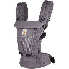 Ergobaby Adapt Babytrage - Mesh, 3 Positionen, Graphitgrau