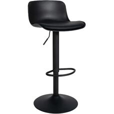 DÉCOSHOP - 100004531 - Cuir PU noir - Bar Stool - Publicité