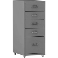 Helloshop26 - Storage Pedestal - Grey - Storage pedestal