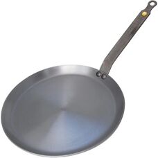 De Buyer Mineral B Element - Sartén para tortitas, acero al carbono, 26cm