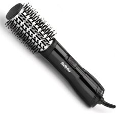 Babyliss 2764U Flawless Volume Hot Air Brush Styler Ionic Dry Titanium - Ceramic - Black