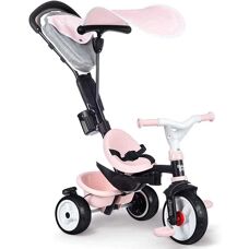 Smoby Baby Driver Plus Rosa Dreirad - Kinder Spaßfahrzeug