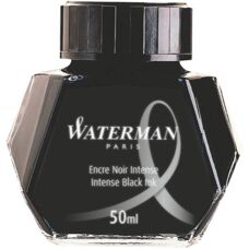 Recarga de pluma Waterman S0110710 Negra - Tinta 50ml