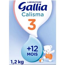 GALLIA Calisma Croissance 3ème Âge +12 Mois Lait Infantile - 1,2 kg - Publicité