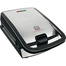 Tefal SW853D12 - Noir, Acier inoxydable - Gaufrier - Publicité