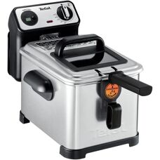 Tefal FR511170 - Negro, Acero inoxidable - Freidora