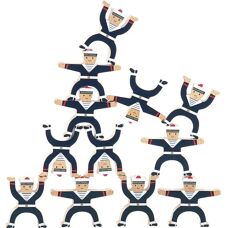 Vilac Blue Marine Balancing Game - Educational Toy for Kids