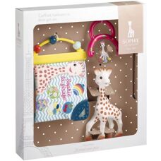Coffret Cadeau Bébé Sophie la girafe - Multicolore - Publicité