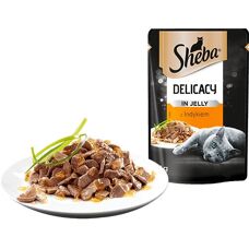 Nourriture pour chats Sheba - Pack varié en sauces et gelée - 85g x 48/96