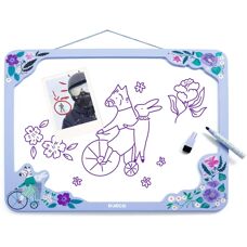 Djeco Zebra Magnetic Board - Writable & Magnetic - 5+ yrs