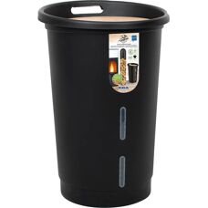 Jura Montagna Pelletenkiste - 25kg, Schwarz, Modernes Design