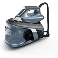 Estação de Passar a Vapor Rowenta - Aço Inoxidável, Aqua, 2800W, 1.8L, Preto