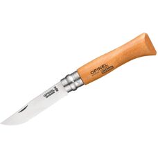 Opinel No 8, Klappmesser - 8,5cm Kohlenstoffstahlklinge