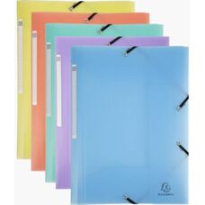 Dossier Exacompta 55170E - Couleurs assorties - A4 - Bureau & École - Publicité