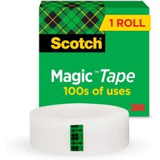 Nastro invisibile Scotch Magic di 3M - 19mm x 33m - Trasparente - Tipo di prodotto: Nastro