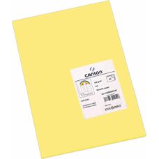 Carta colorata giallo limone A3 di Canson - Carta colorata
