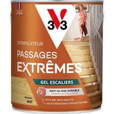 V33 Vernis en gel pour escaliers - Résistant, Mat - Publicité