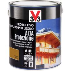 V33 Impregnante per Legno - Noce Medio - Satinato - 2,5L