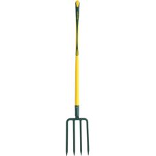 Leborgne Fourche de jardin - 4 dents, Manche ergonomique - Outil de jardin - Publicité