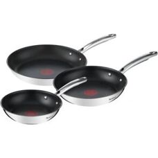 Tefal Duetto+ G732S3 Pfannen-Set - Edelstahl, Titaniumbeschichtung