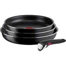 Zestaw 3 nieprzywierających patelni Tefal L15990 - Zestaw garnków