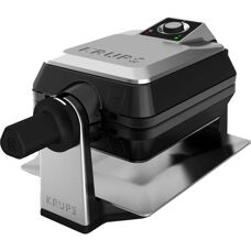 Krups FDD95D - Schwarz, Edelstahl - Waffeleisen
